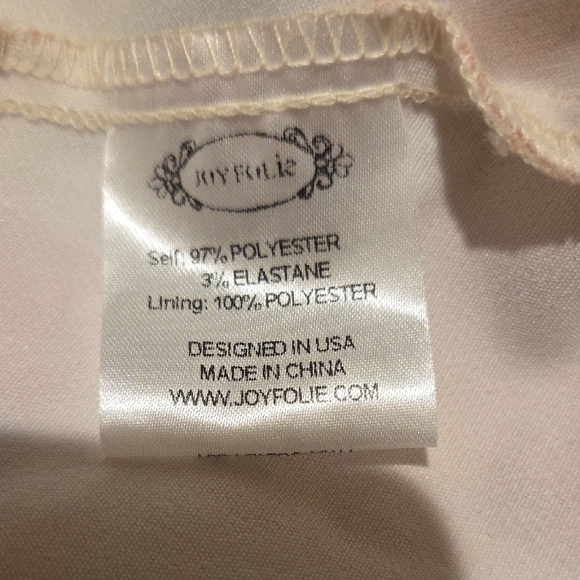 Joyfolie Floral High-Low Dress in Pink and Red - Picture 8 of 8